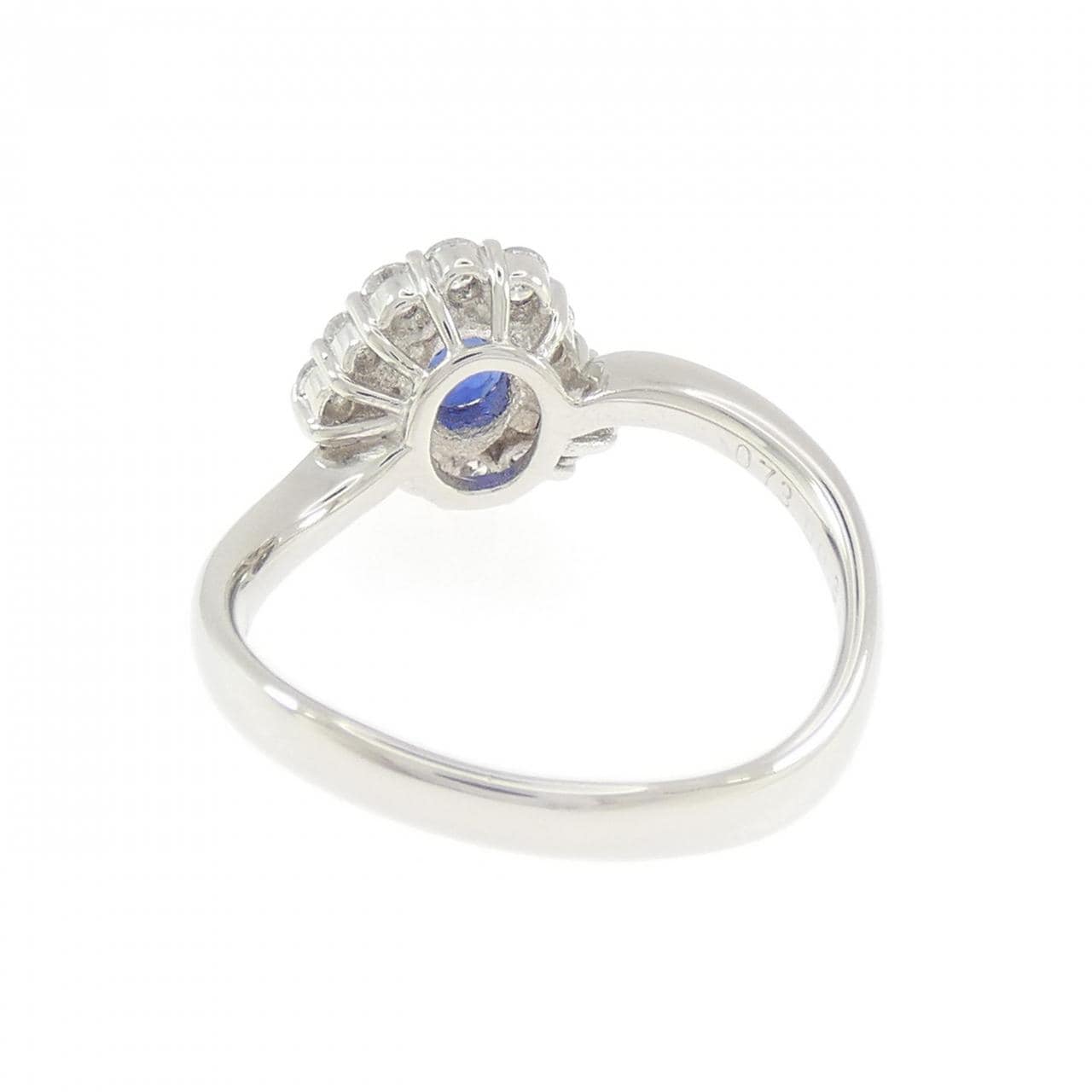 PT900 サファイヤ リング 0.73CT