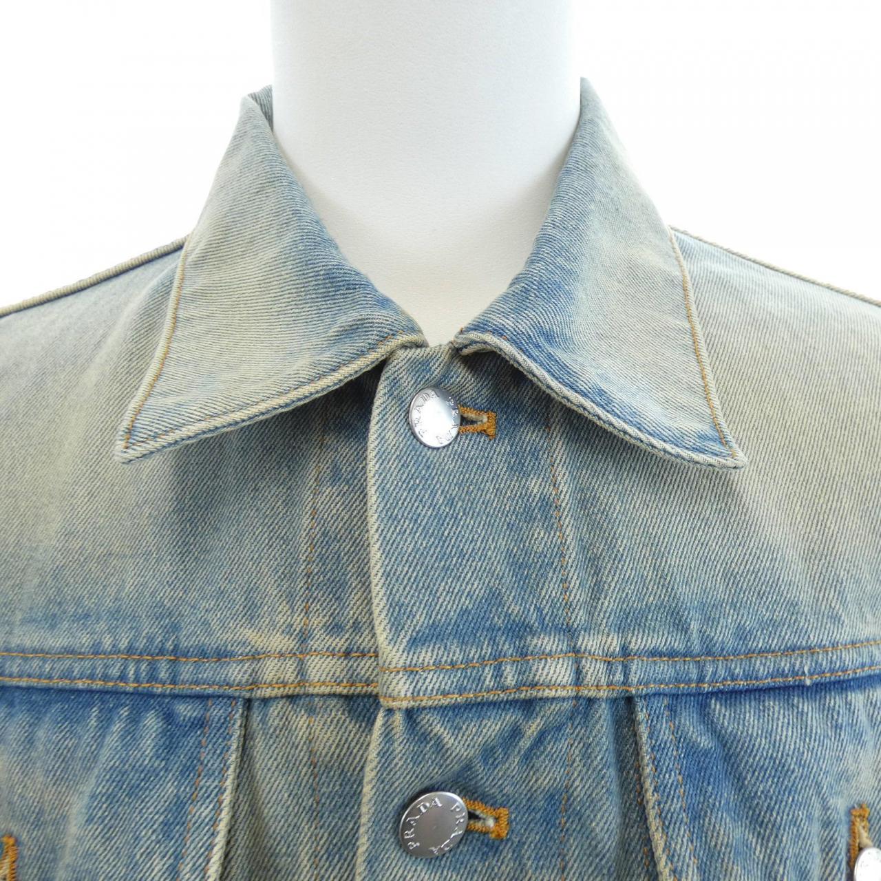 プラダ PRADA トライアングルロゴ GEB227 S231 12K1 デニムジャケット