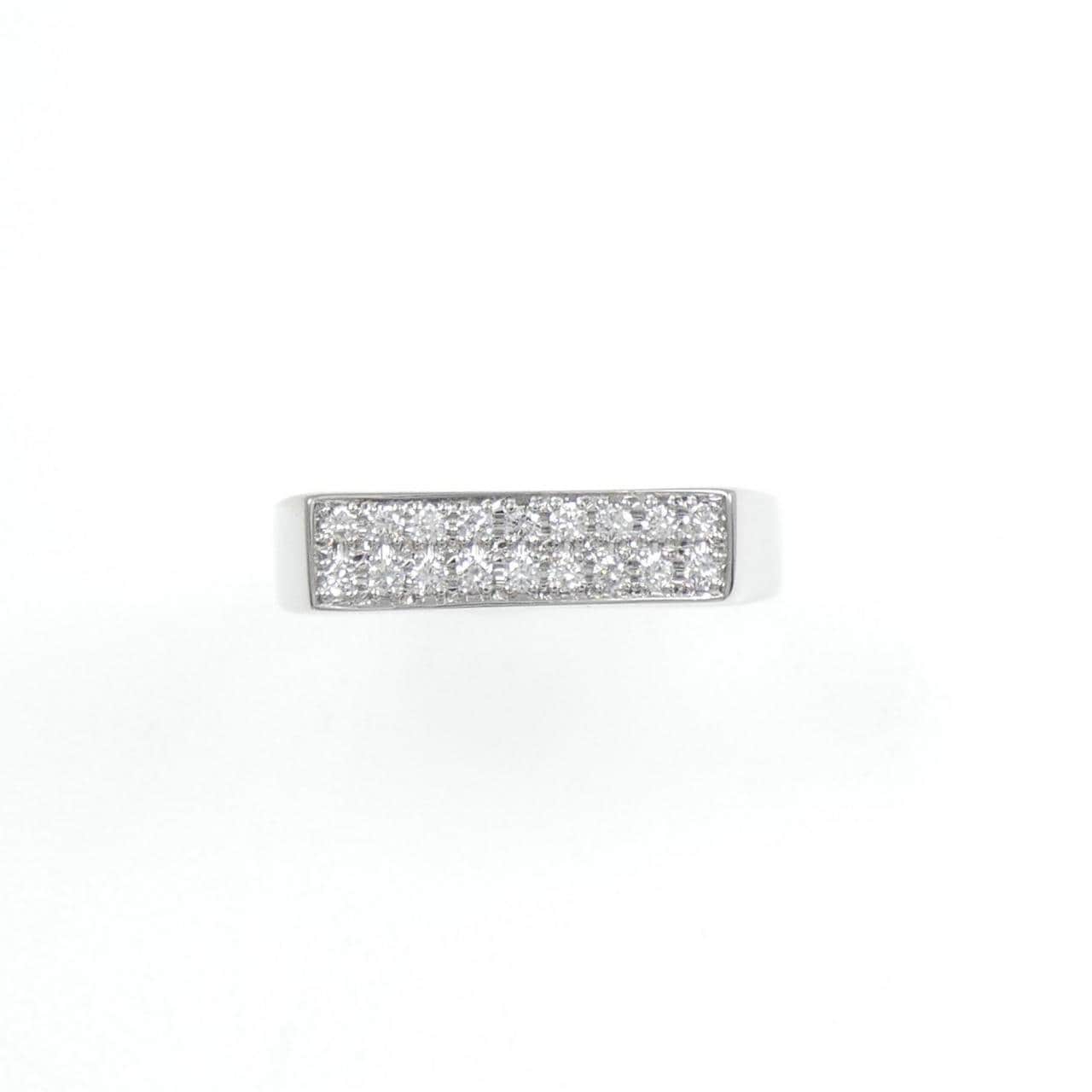 K18WG ダイヤモンド リング 0.18CT