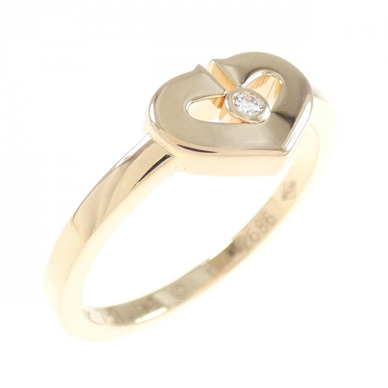 Cartier C heart small ring