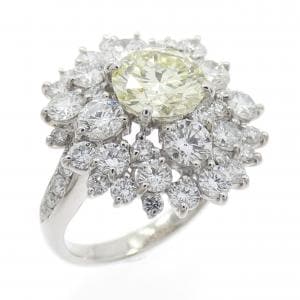 PT900 ダイヤモンド リング 1.247CT LY VS1 VG