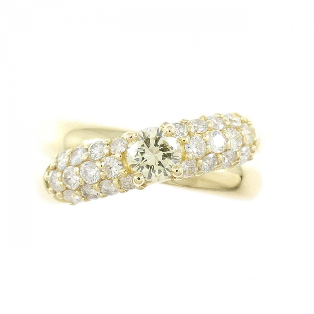 K18YG ダイヤモンド リング 0.23CT