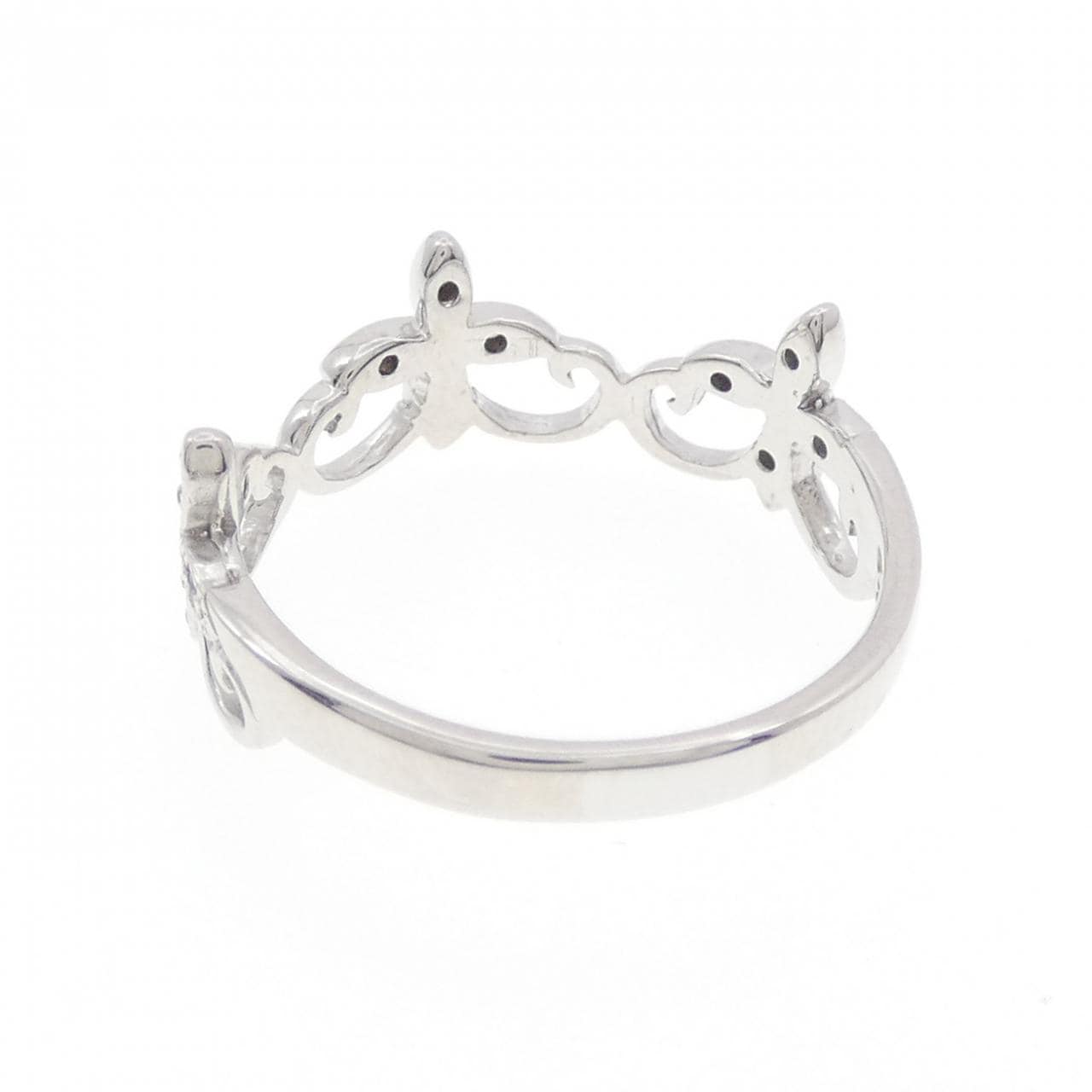 K18WG ダイヤモンド リング 0.06CT