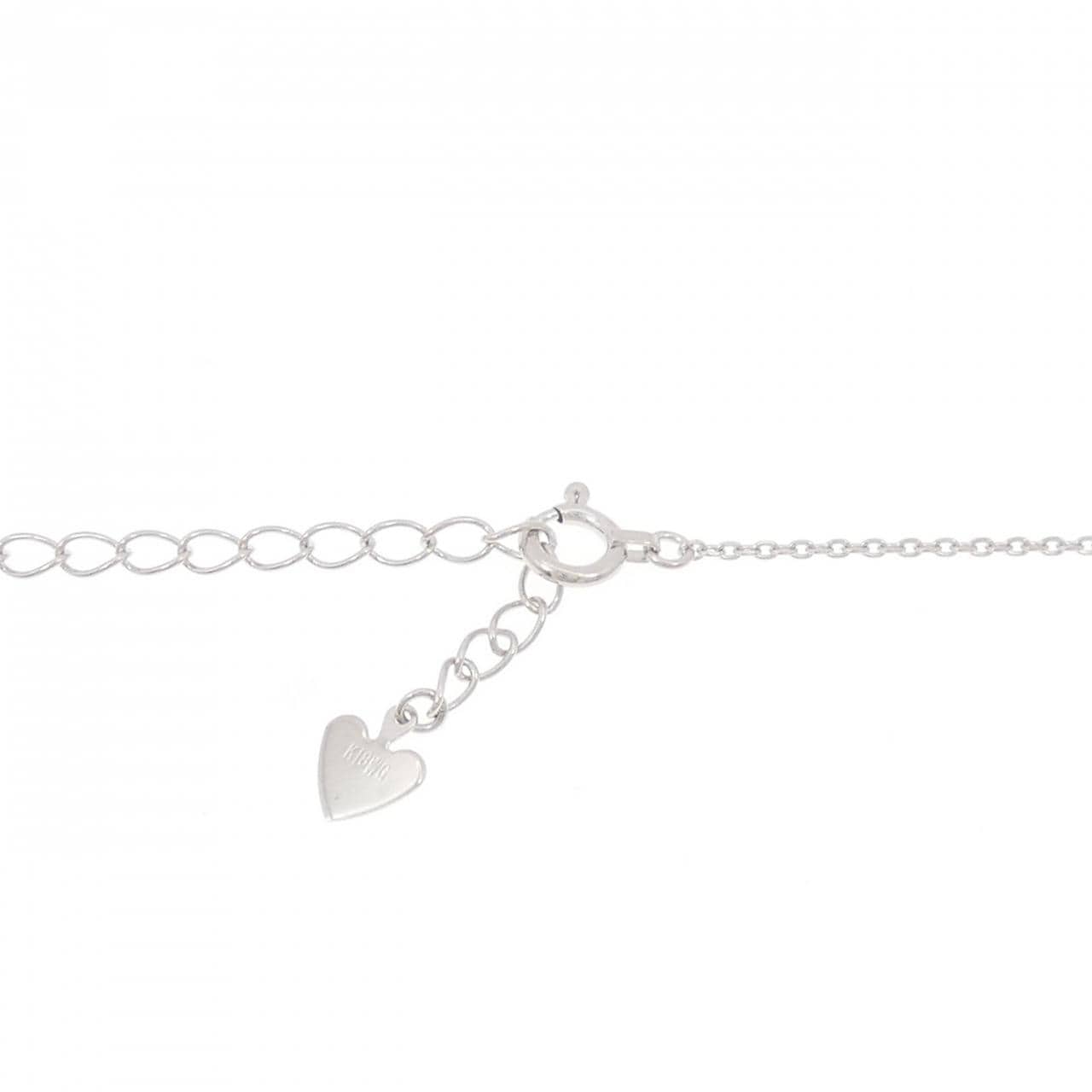 K18WG ダイヤモンド ネックレス 0.50CT