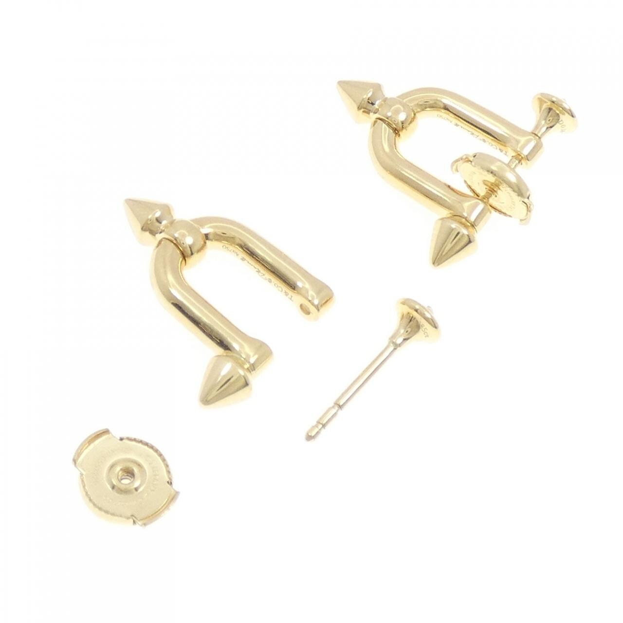 【新品】ティファニー タイタン ピアス 0.37CT