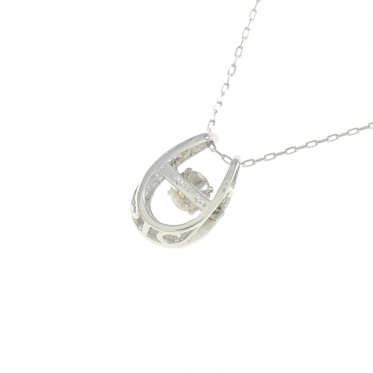 【新品】PT900 ダイヤモンド ネックレス 0.185CT