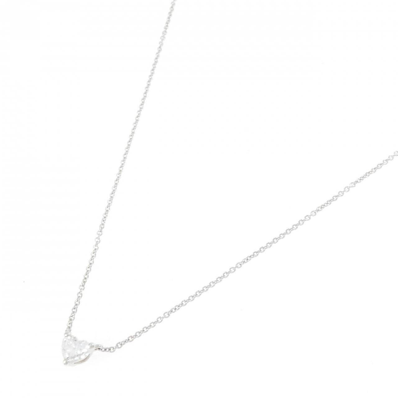 グラフ ネックレス 0.50CT H VS2 ハートシェイプ