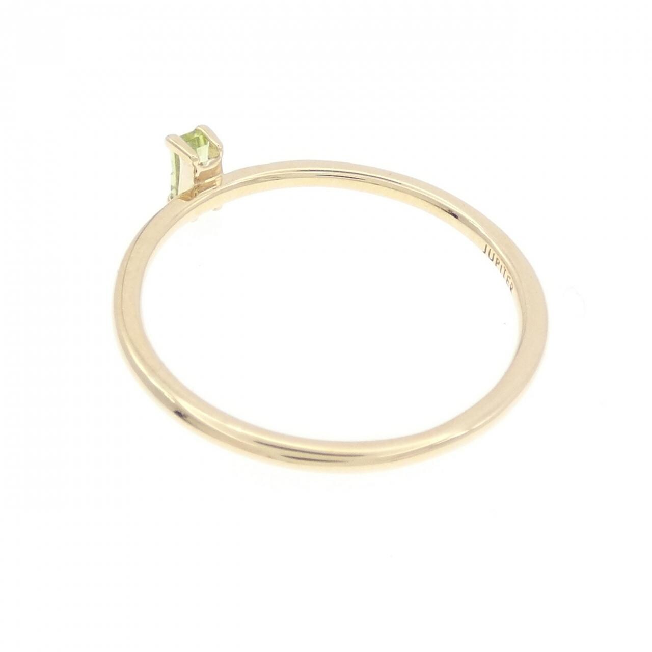 jupiter Peridot ring