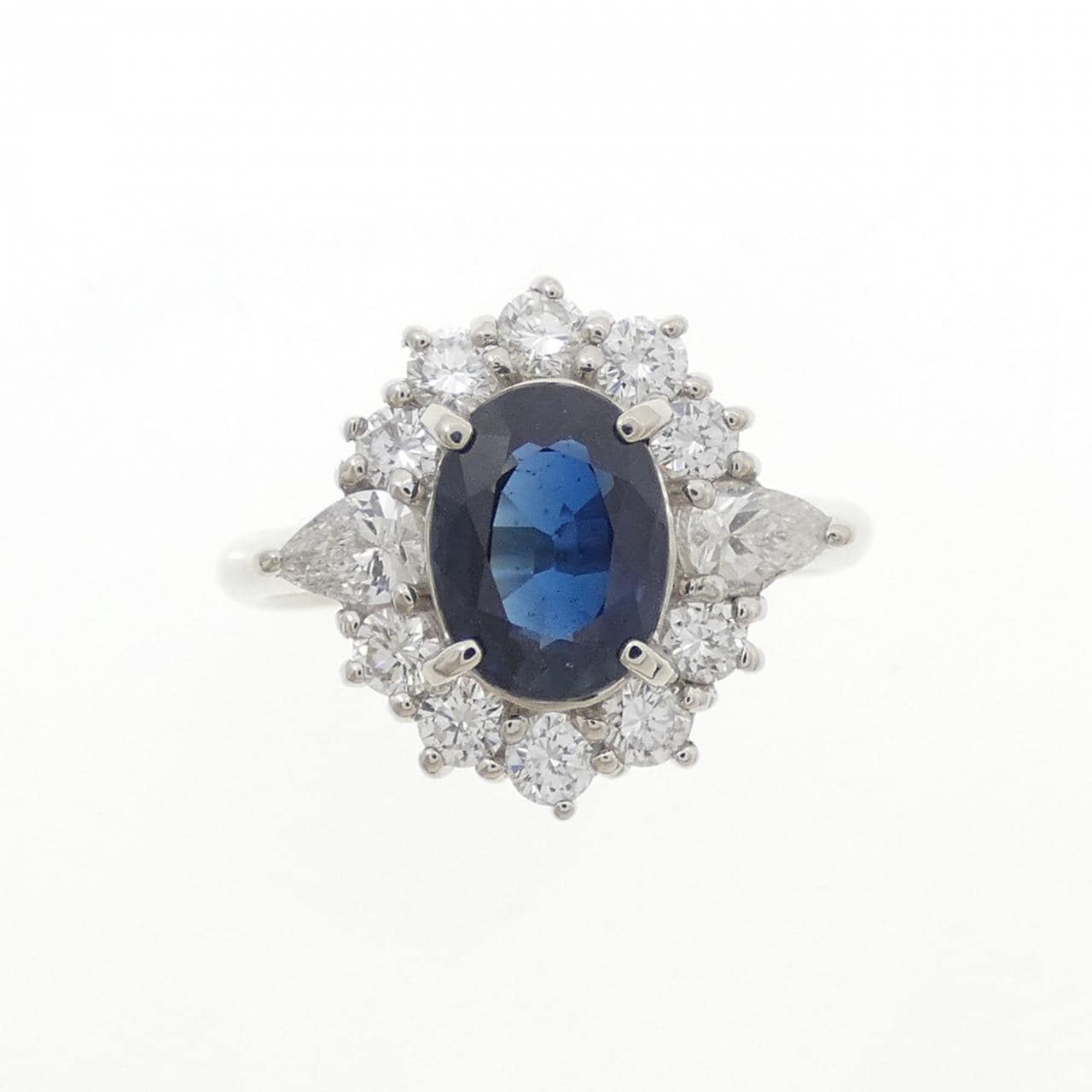 PT900藍寶石戒指1.78CT