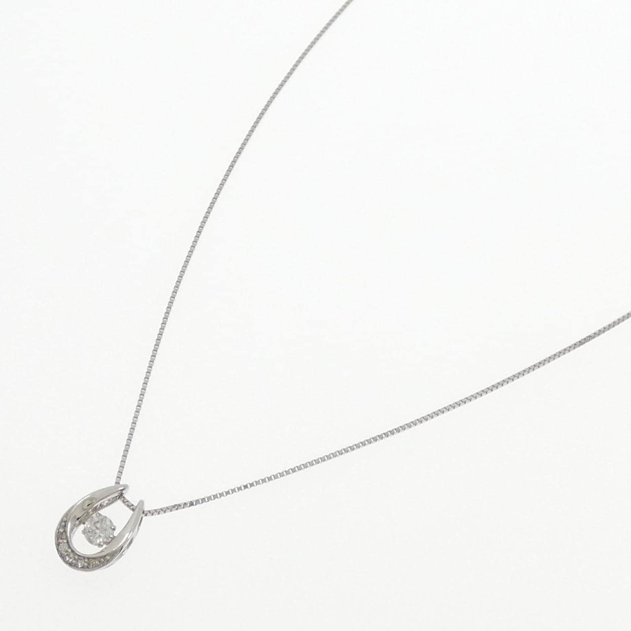 PT950/PT900/PT850 ダイヤモンド ネックレス 0.128CT