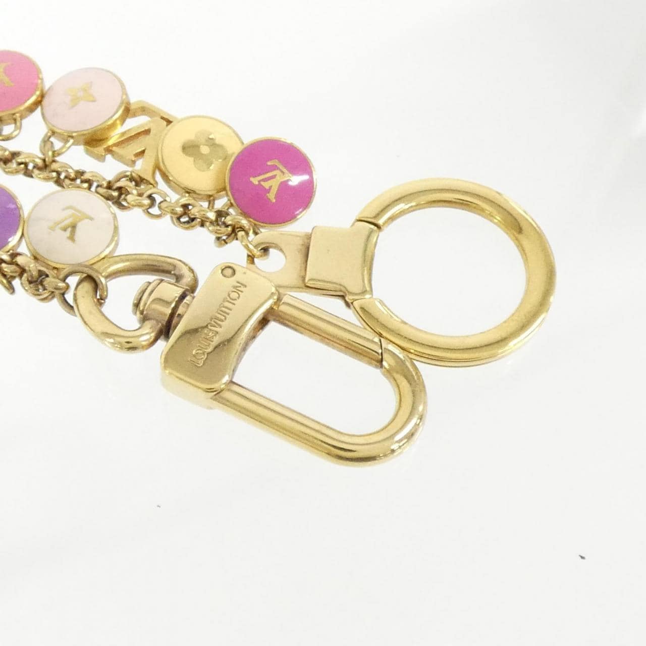 ルイヴィトン ポルト クレ シェンヌ パスティーユ M65645 キーリング