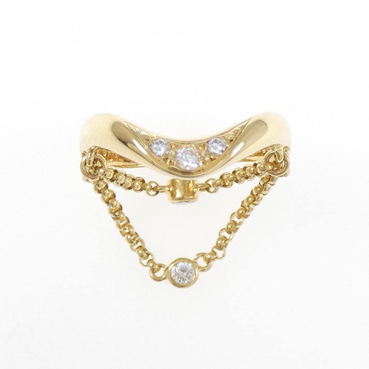 ミキモト ダイヤモンド リング 0.14CT