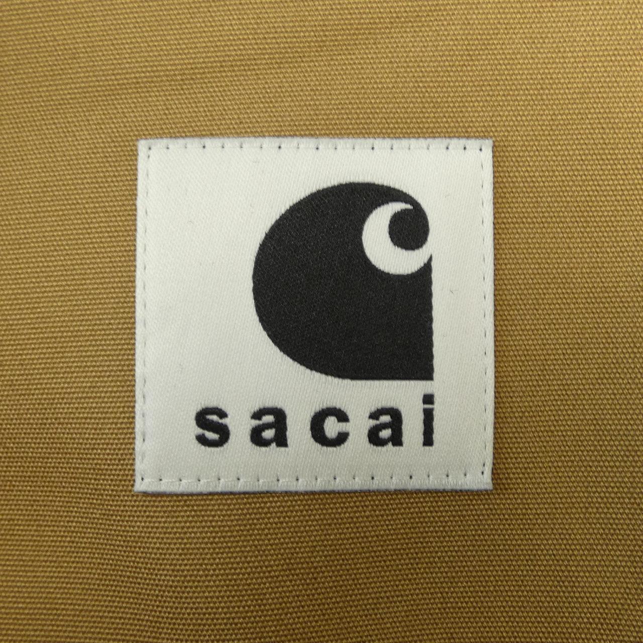 SACAI CARHARTT SUITING BONDING DRESS 24-07188