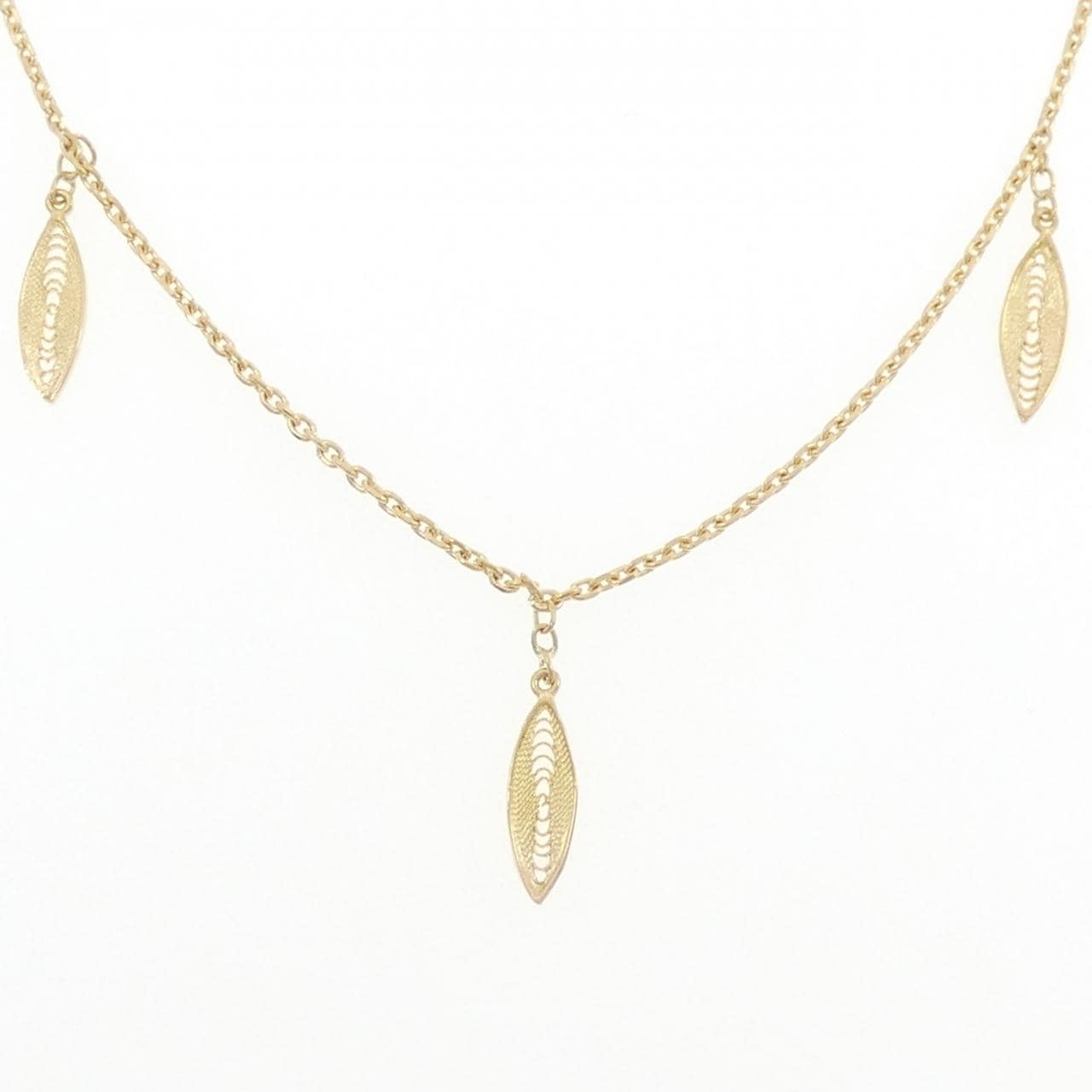 K18YG ネックレス