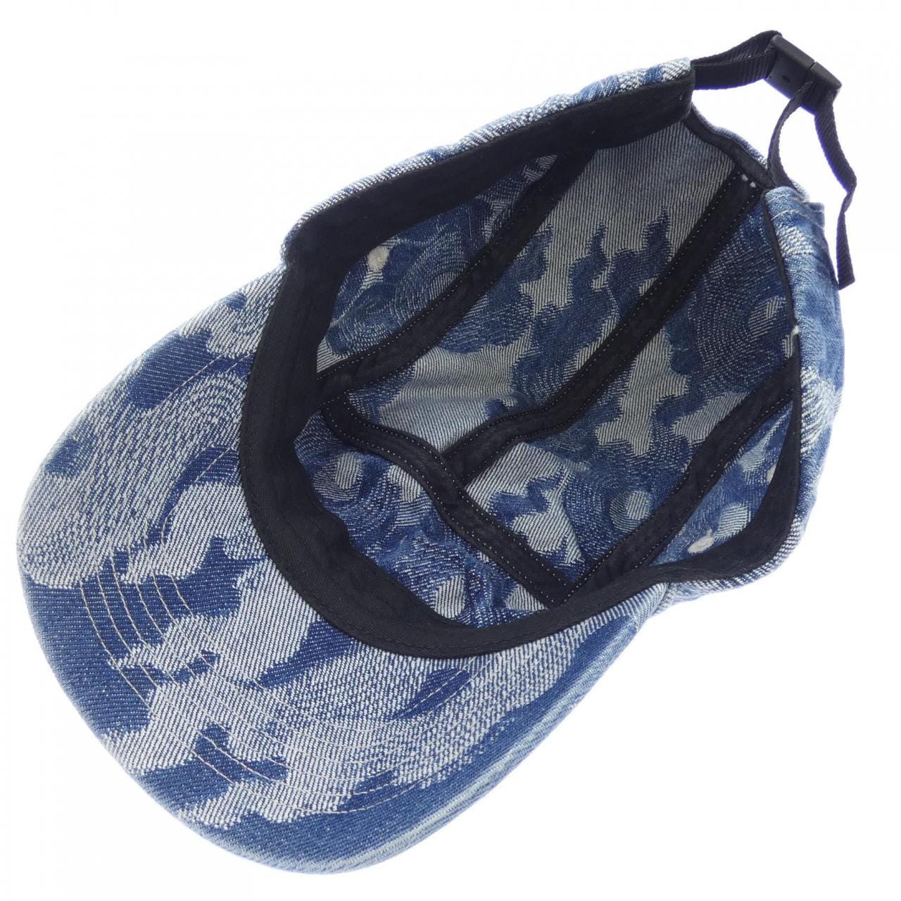 シュプリーム SUPREME Flames Jacquard Denim キャップ