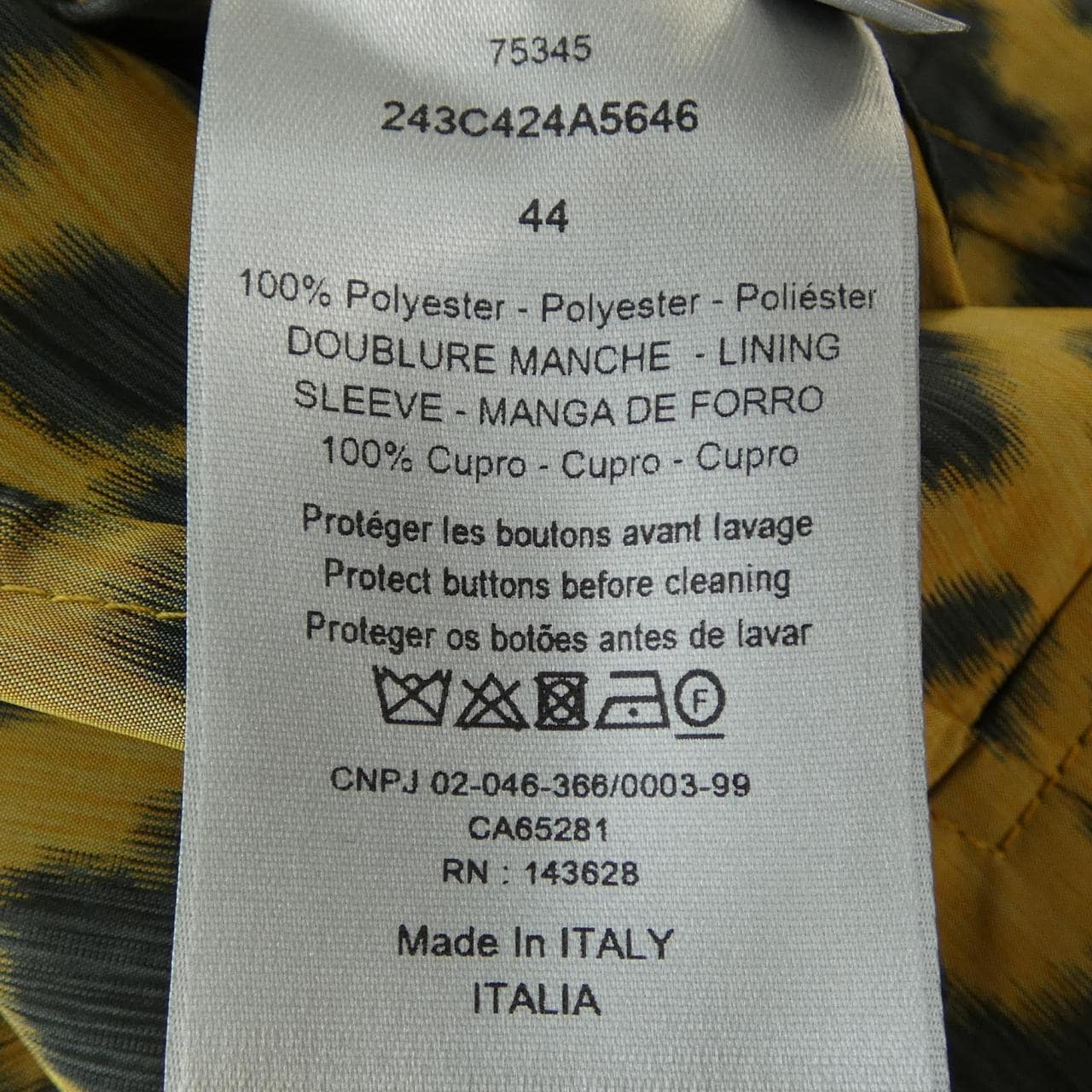 ディオール DIOR 243C424A5646 ジャケット