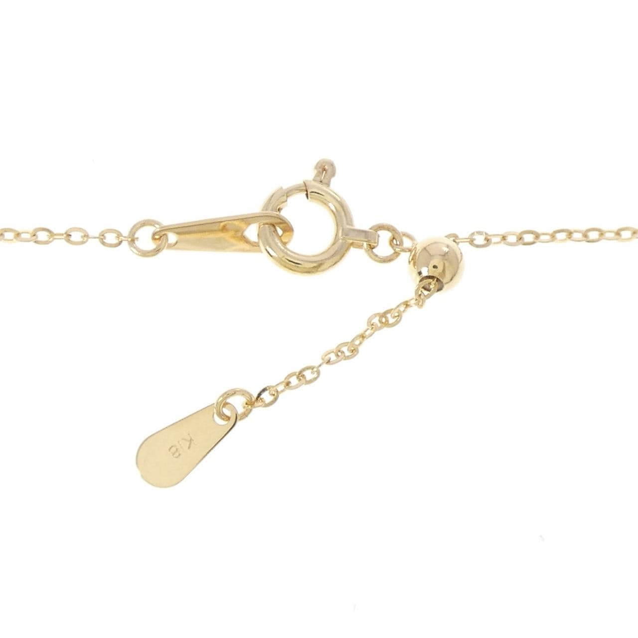 K18YG ダイヤモンド ネックレス 0.08CT