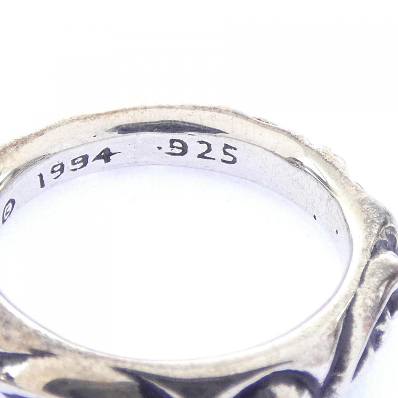 クロムハーツ CHROME HEARTS SCROLL BAND 207009018SLV RING