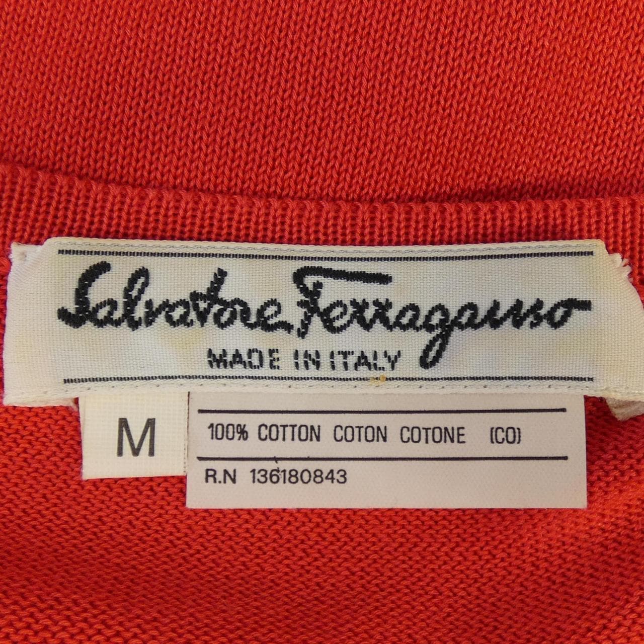 【ヴィンテージ】サルヴァトーレフェラガモ SALVATORE FERRAGAMO ニット