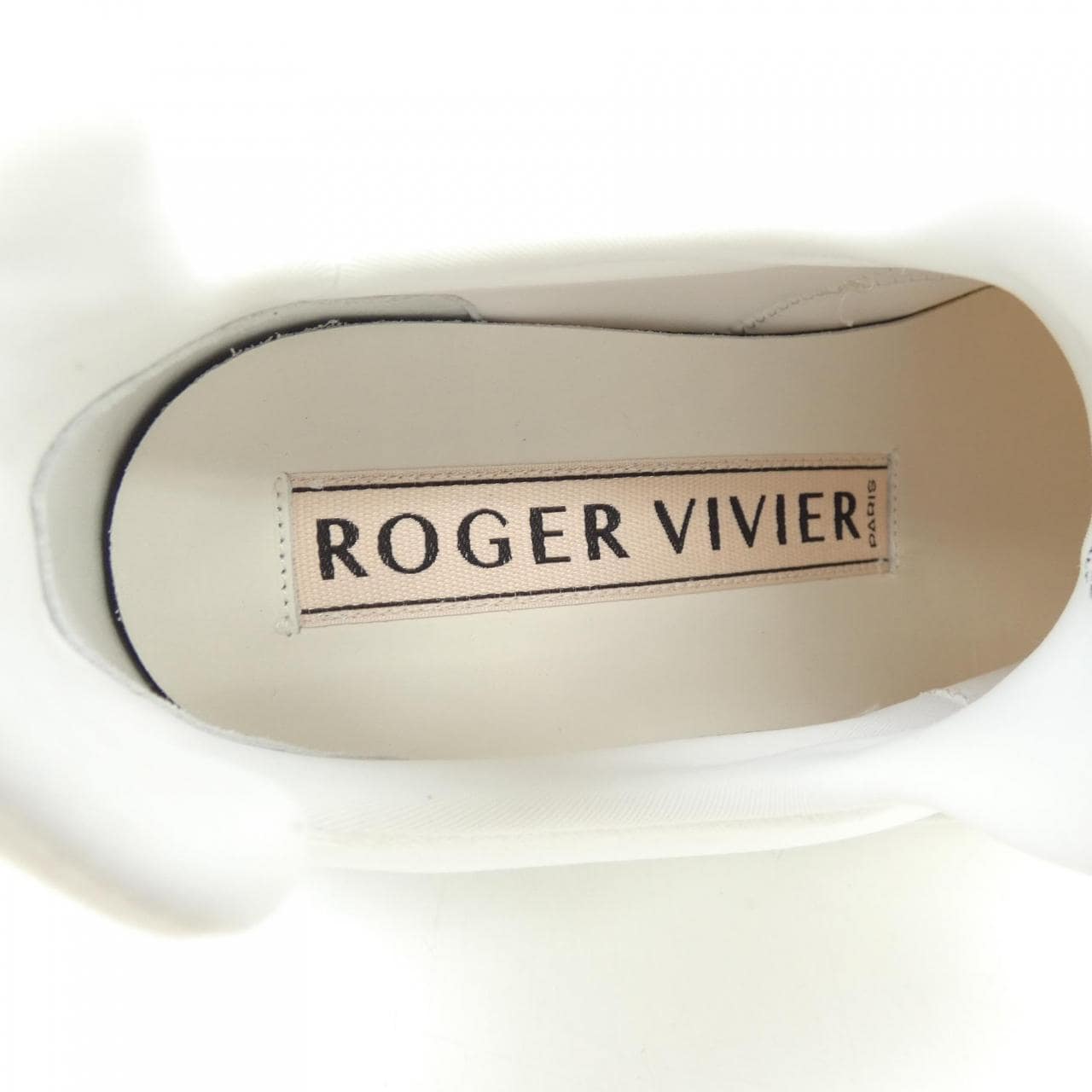 ロジェヴィヴィエ ROGER VIVIER ヴィヴ ラン　ストラスバックル スニーカー