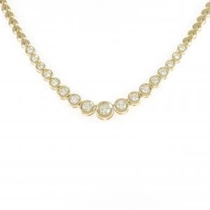K18YG ダイヤモンド ネックレス 0.17CT
