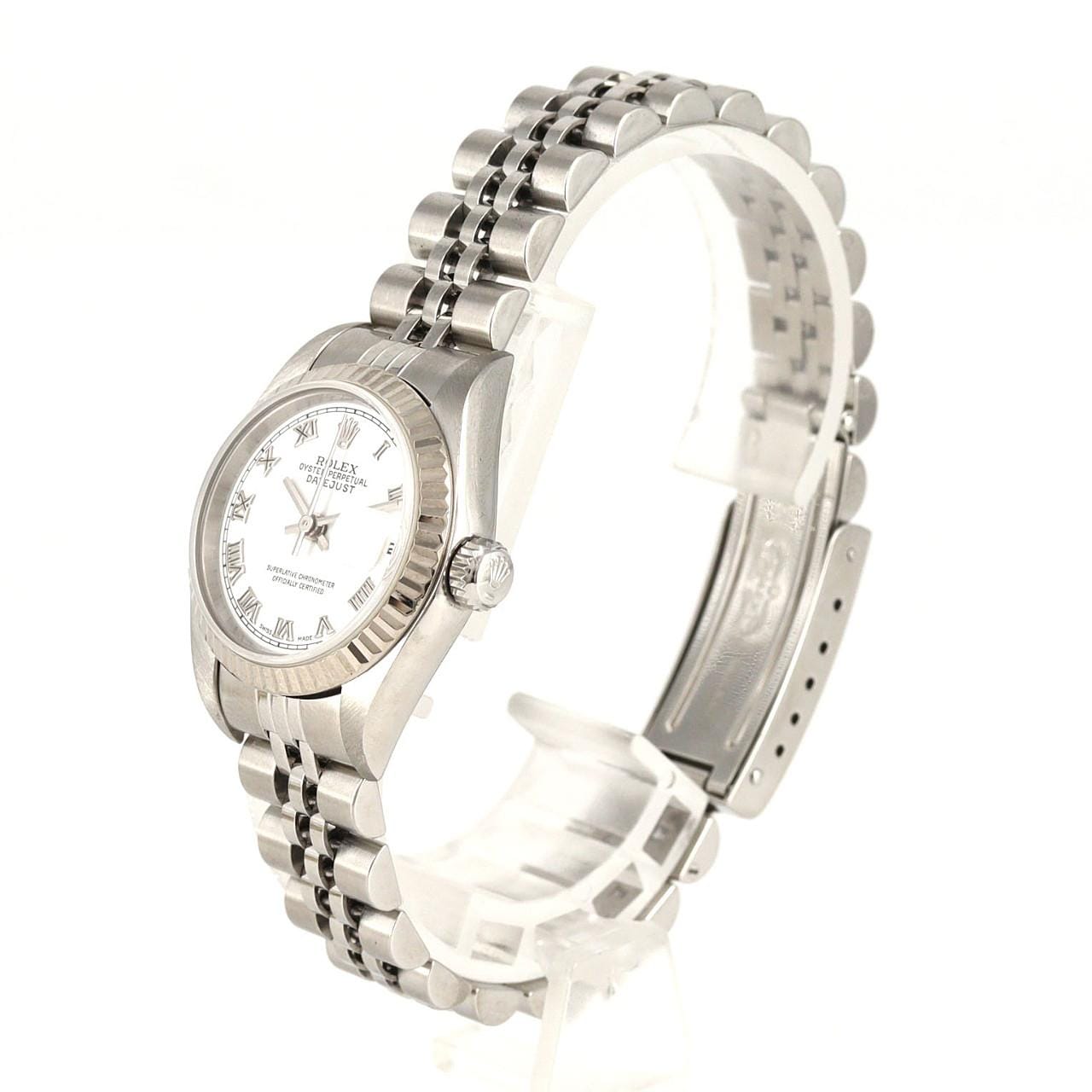 ロレックス デイトジャスト 79174 SSxWG 自動巻 F番