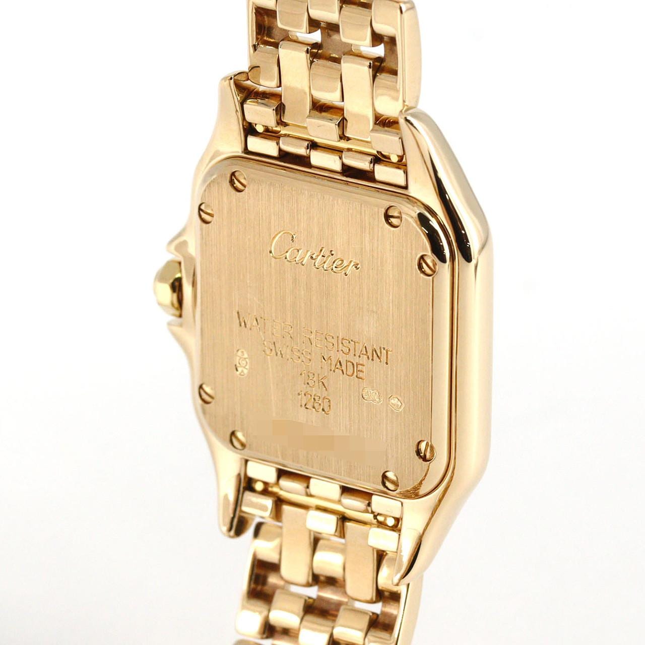 カルティエ パンテールSM YG/D WF3070B9 YG クォーツ