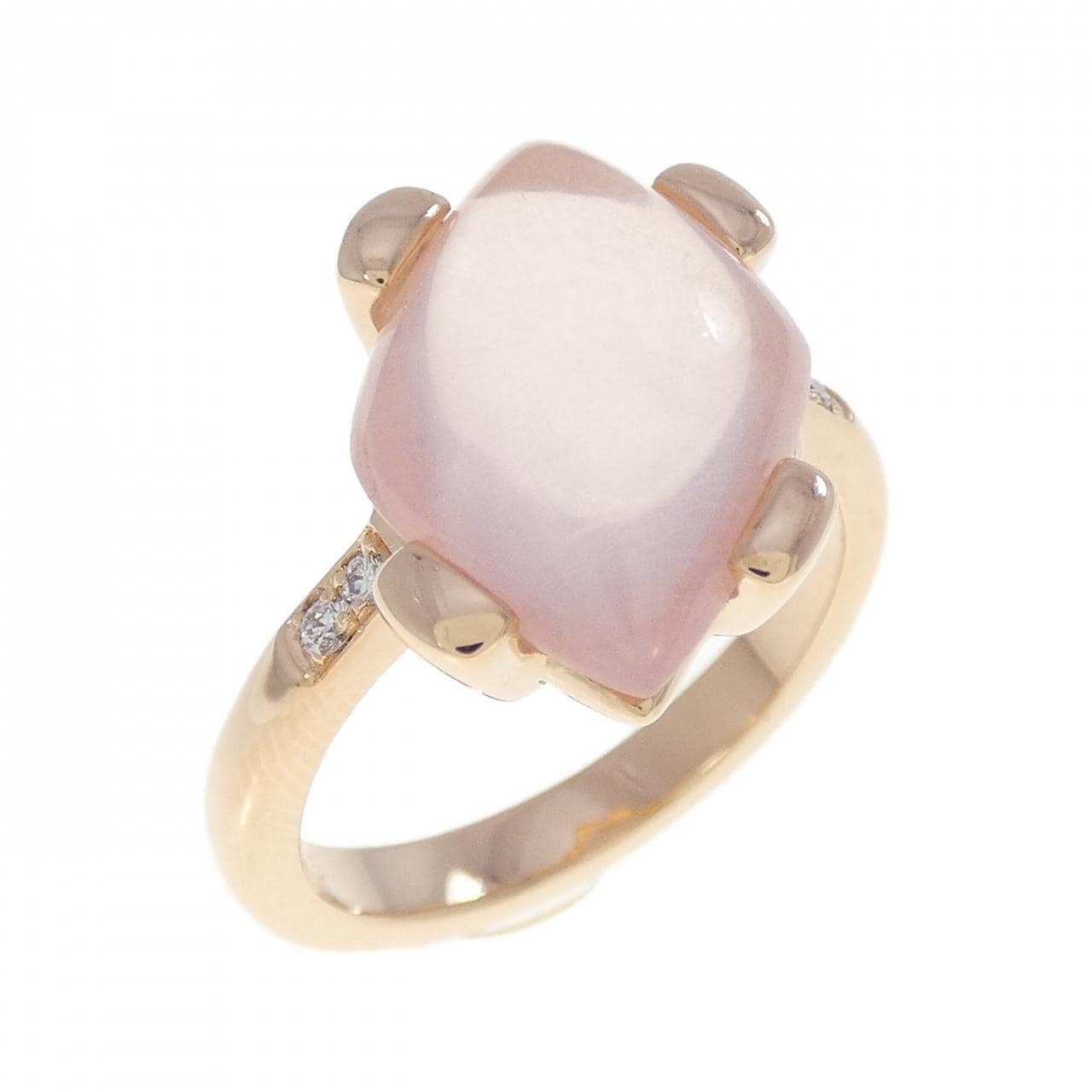 750PG ローズクオーツ リング