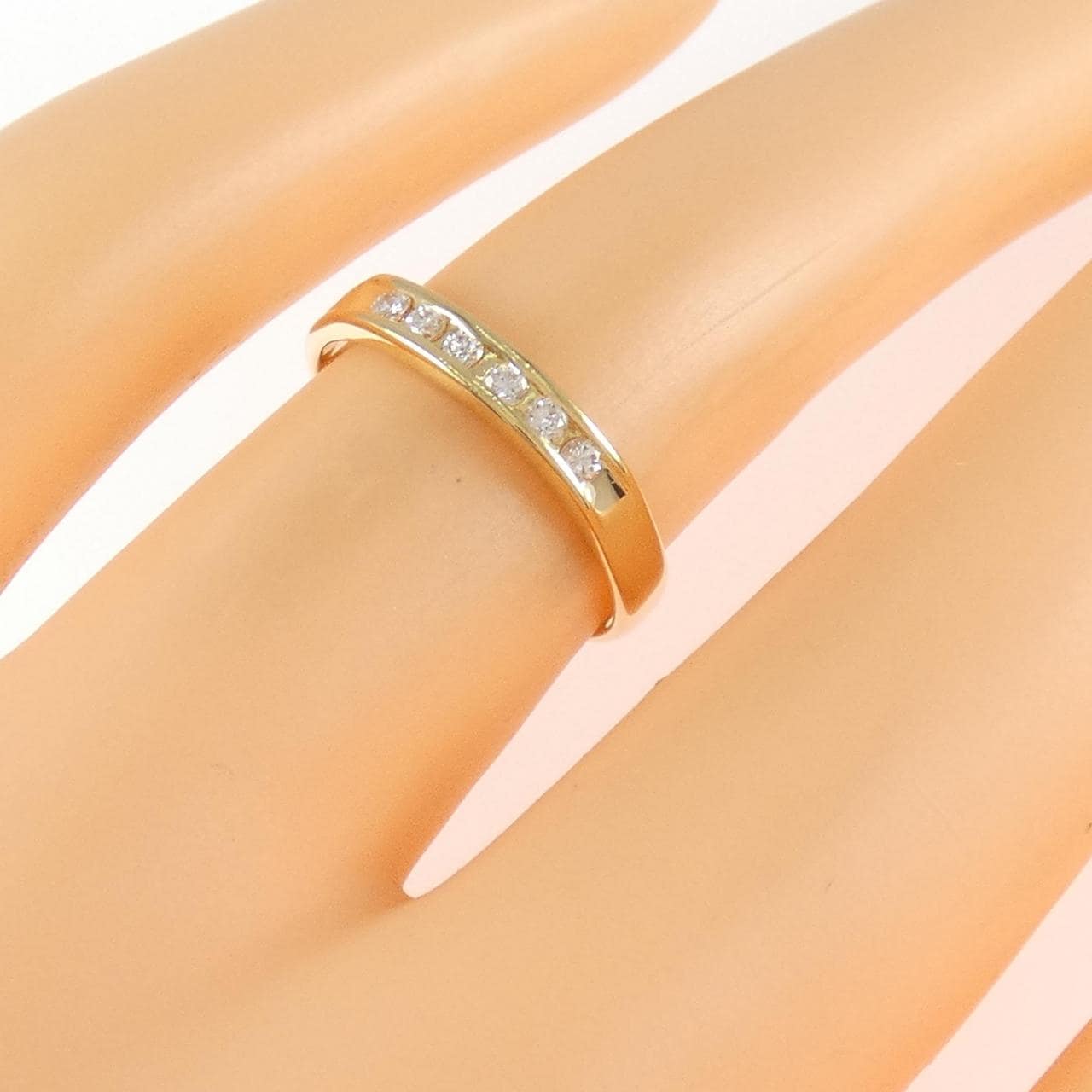 K18YG ダイヤモンド リング 0.10CT