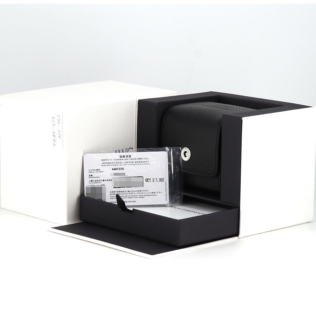 【ノーメンテナンス特価】IWC パイロットウォッチクロノグラフ トップガン IW389101 セラミック 自動巻