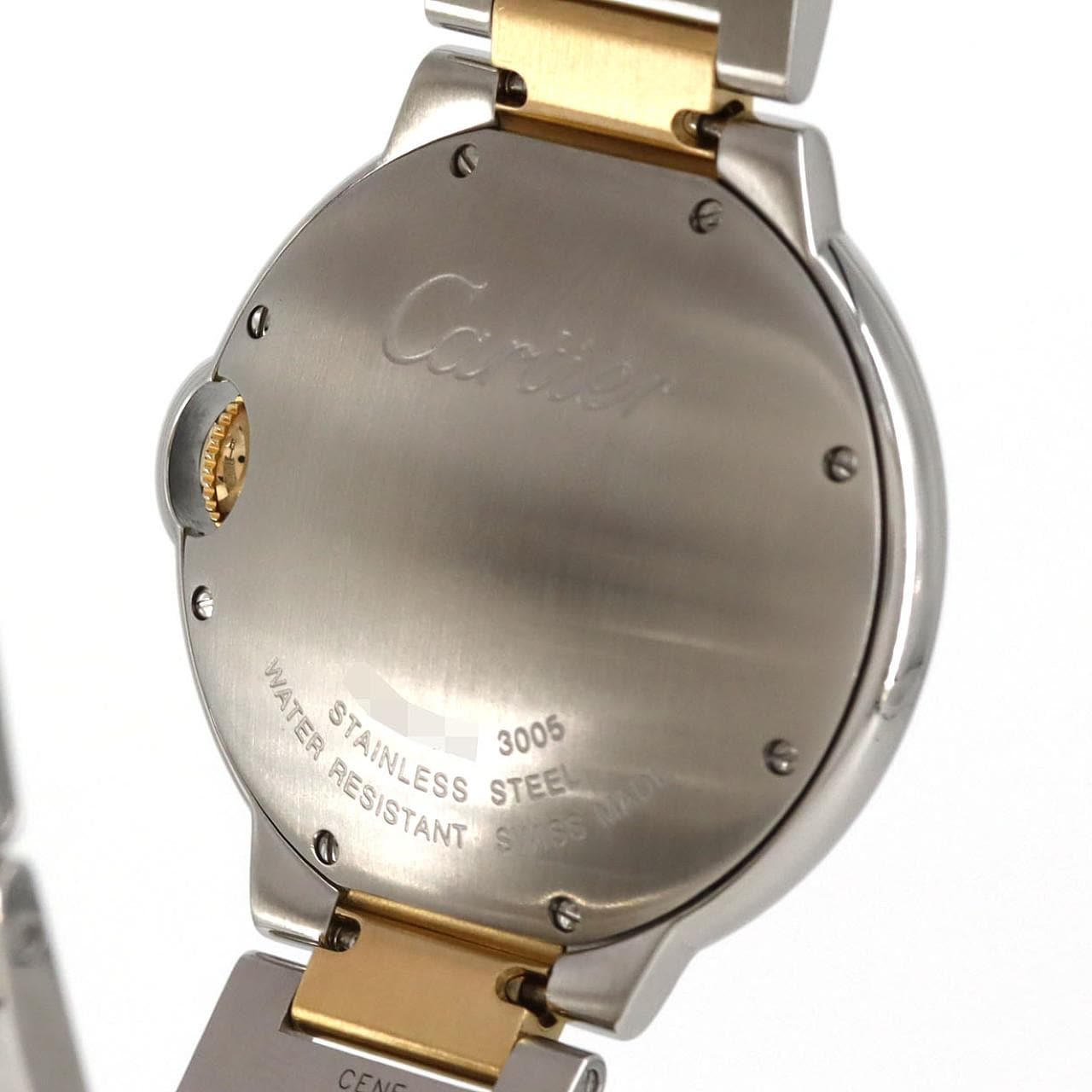 カルティエ バロンブルーMM コンビ W69008Z3 SSxYG クォーツ