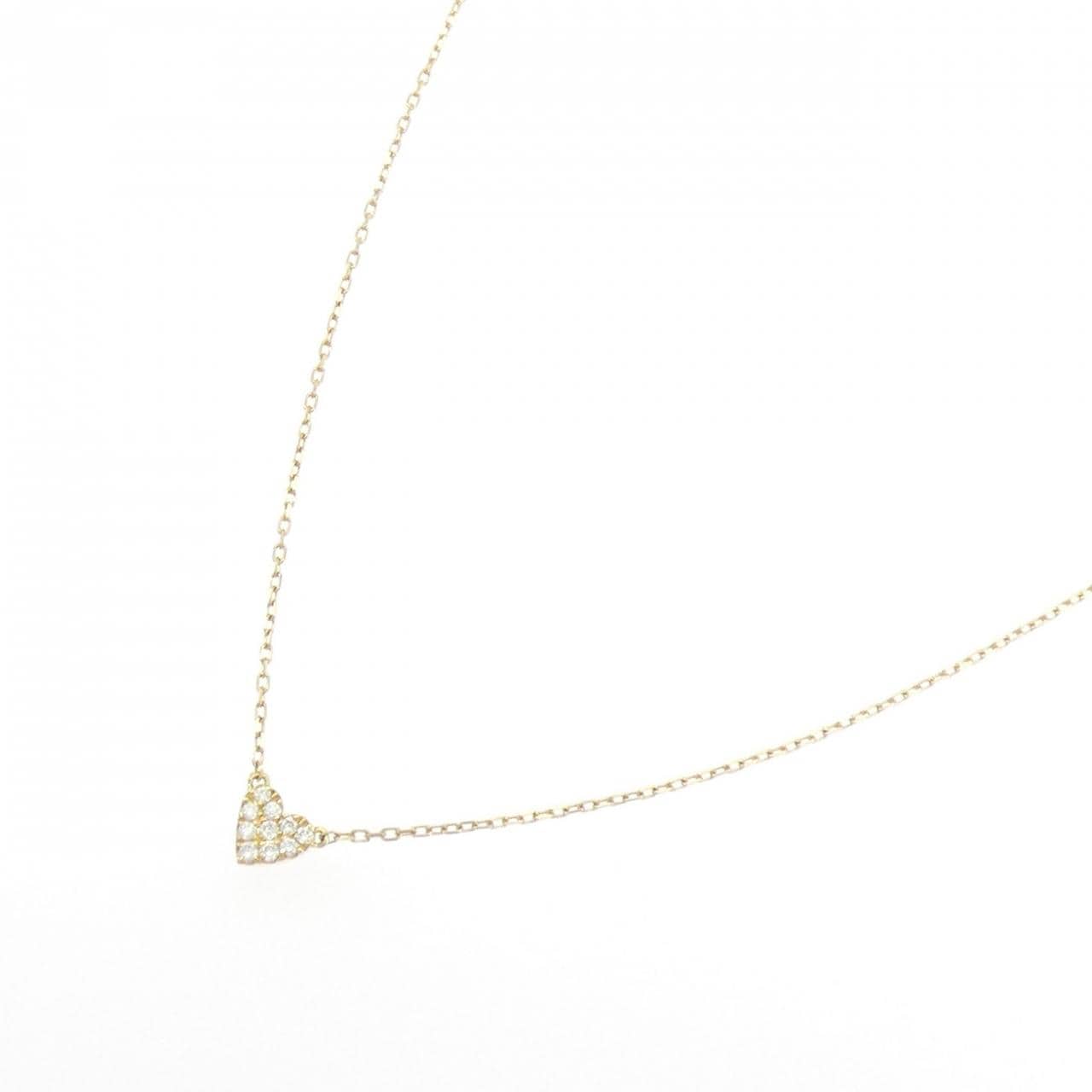 アーカー ハートパヴェ ネックレス 0.05CT