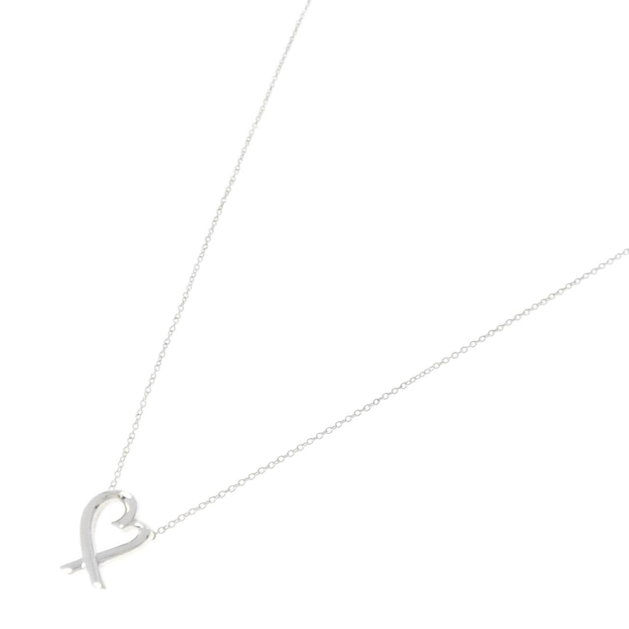 ティファニー ラビングハート スモール ネックレス