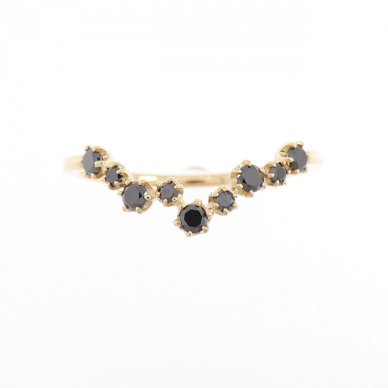 K18YG ダイヤモンド リング 0.20CT