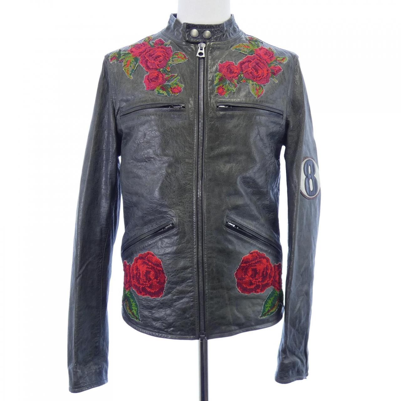 ドルチェアンドガッバーナ DOLCE&GABBANA G9GF7Z/FUL7L レザージャケット