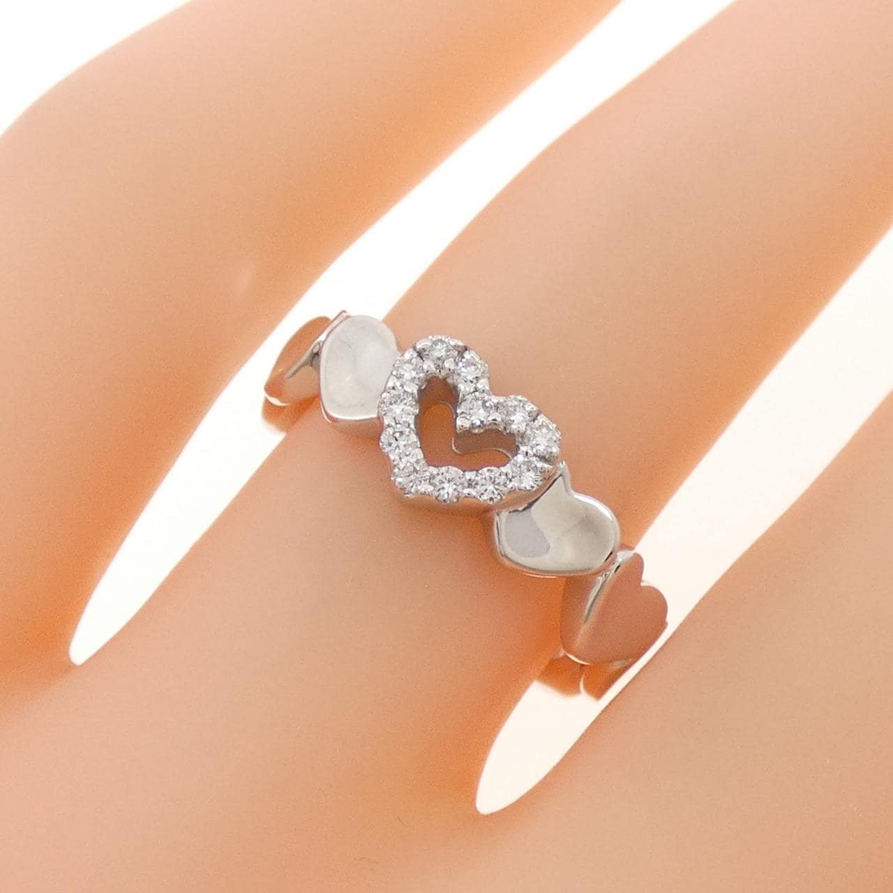 ポンテヴェキオ ダイヤモンド リング 0.12CT