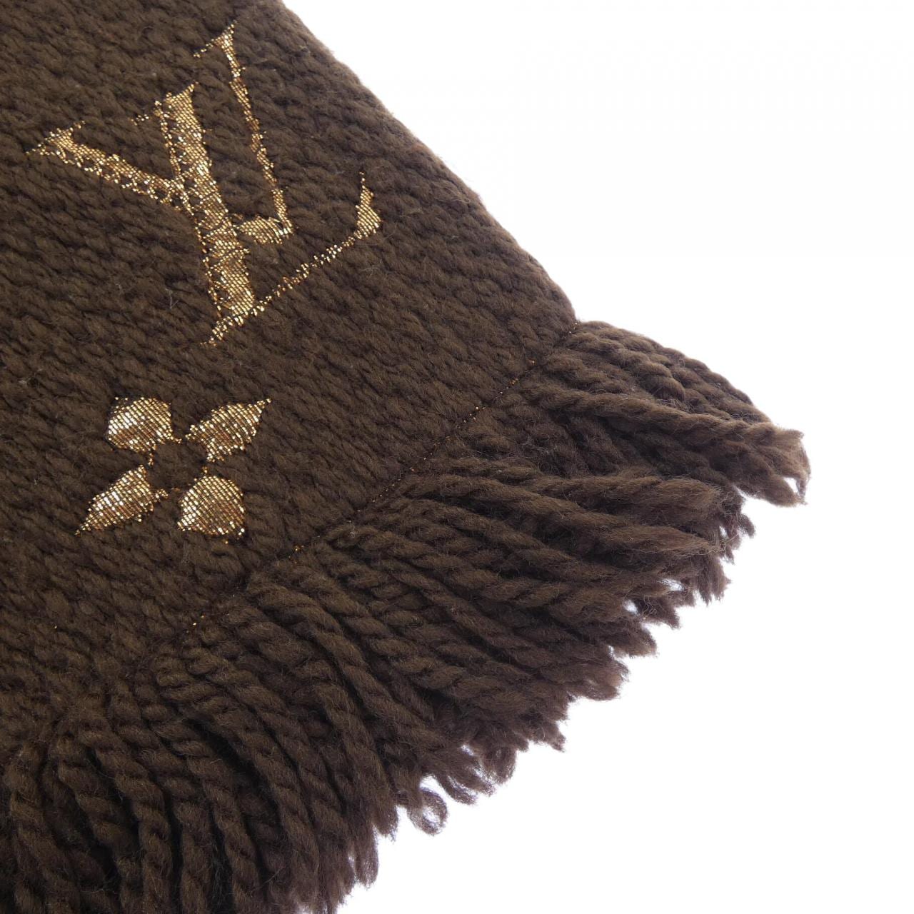 ルイヴィトン LOUIS VUITTON エシャルプ ロゴマニア シャイン M71383 MUFFLER