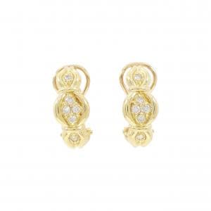 K18YG ダイヤモンド ピアス/イヤリング 0.20CT