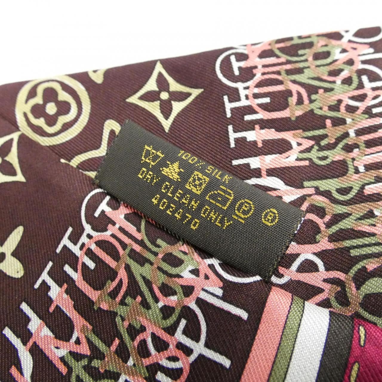 ルイヴィトン バンドー モノグラム マップ M75209 スカーフ