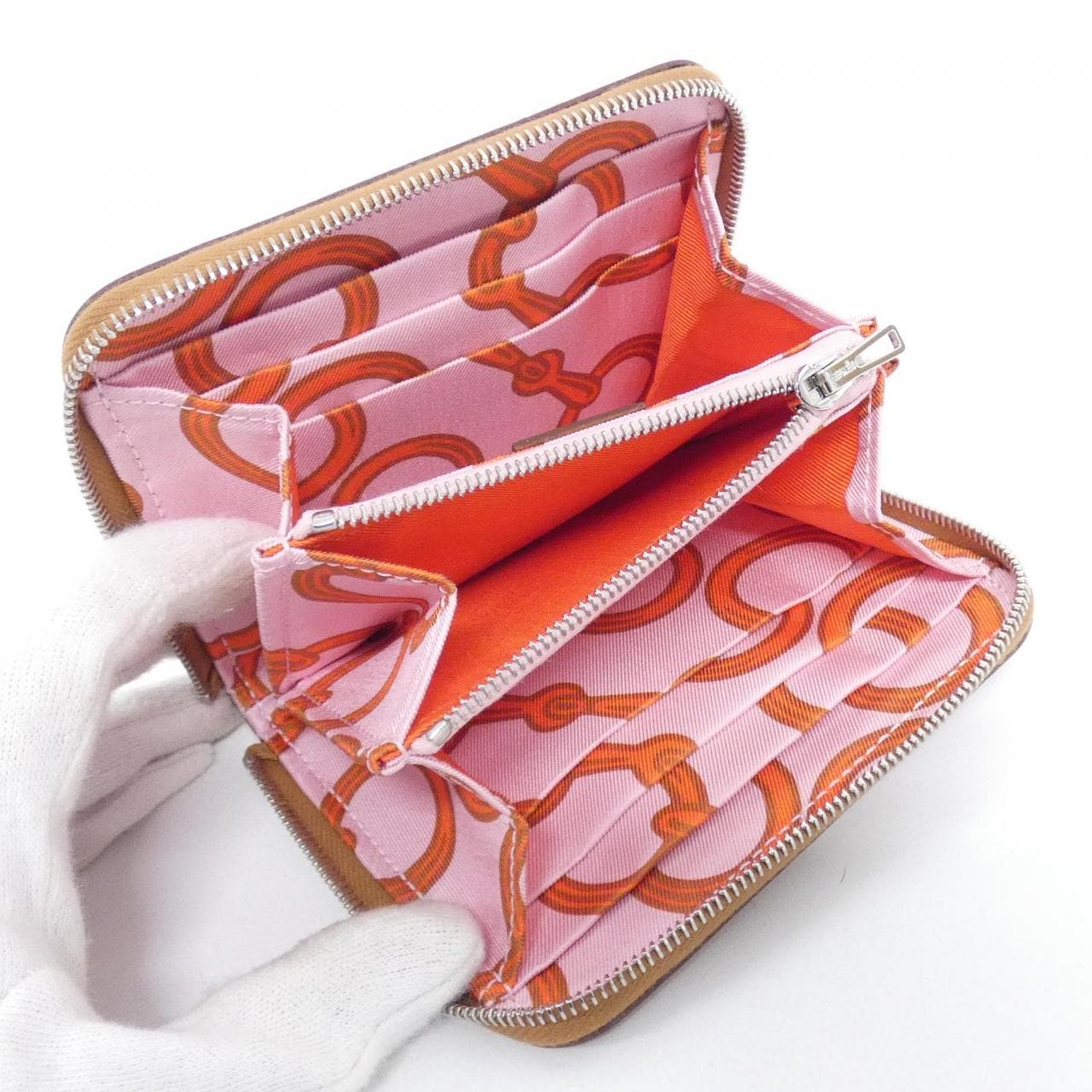 エルメス MORS & CO シルク イン コンパクト 084539CK 財布