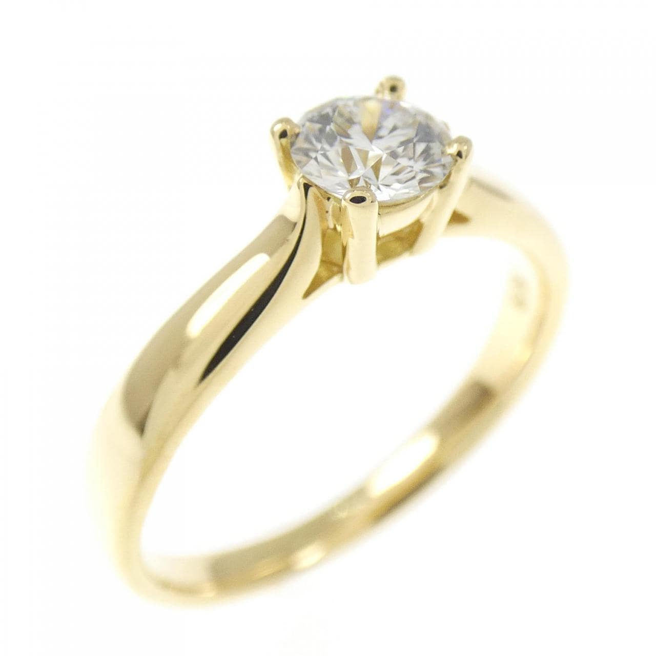 K18YG ダイヤモンド リング 0.302CT D VS1 VG