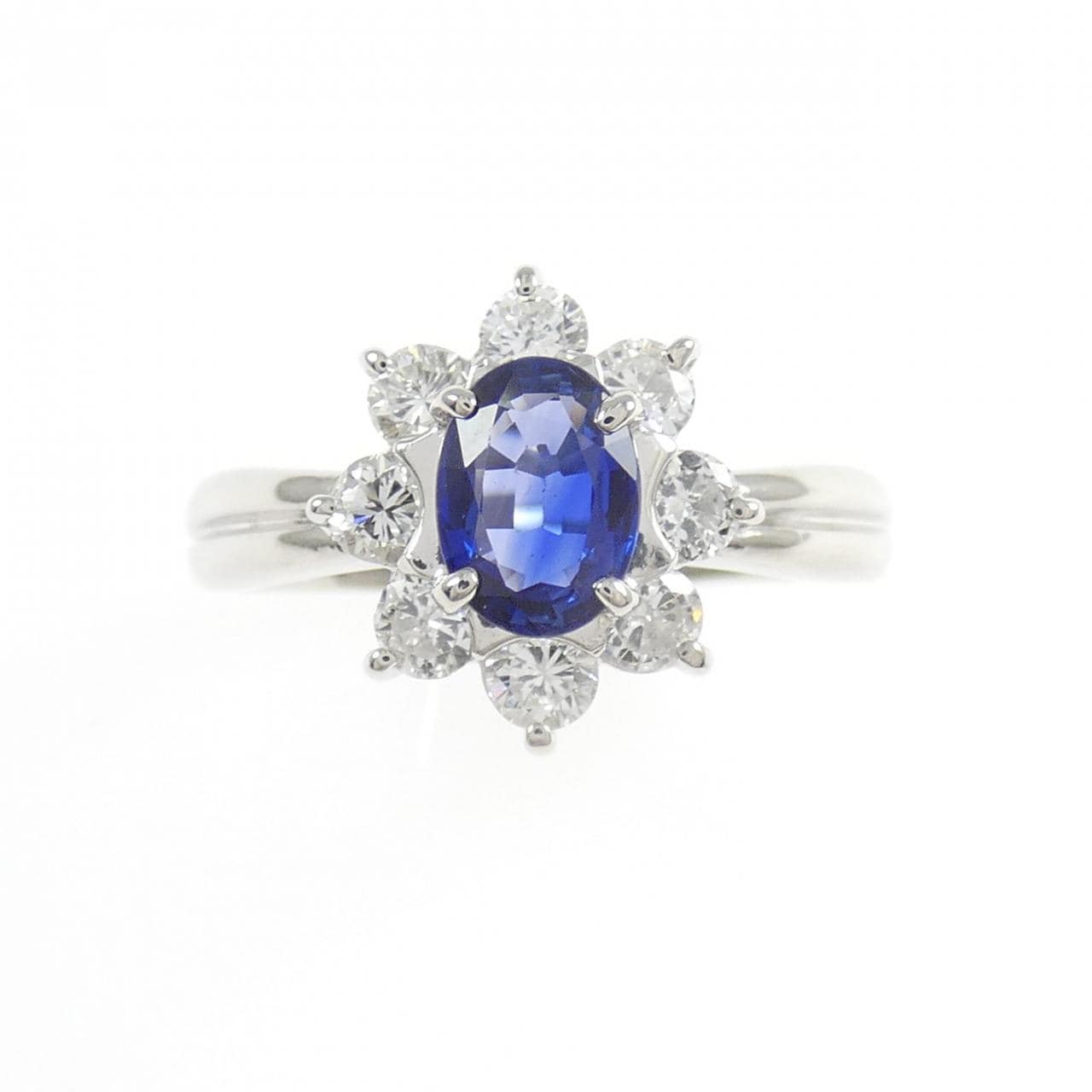 PT900 サファイヤ リング 0.74CT