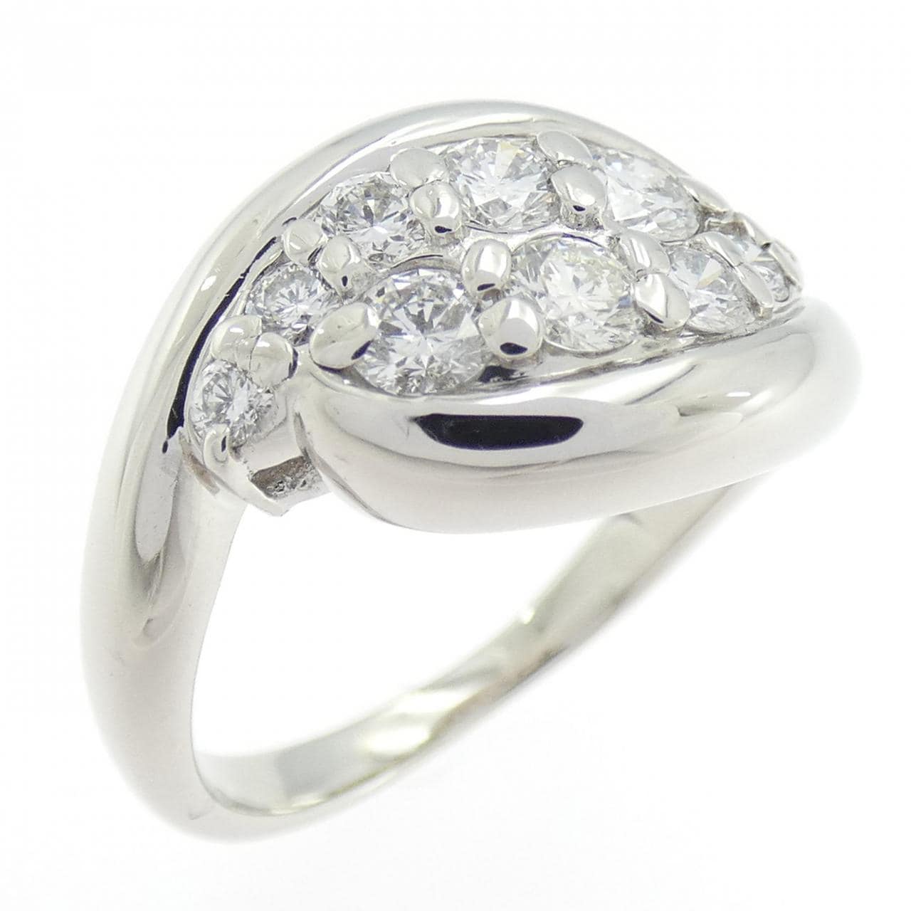 PT1000 ダイヤモンド リング 0.70CT