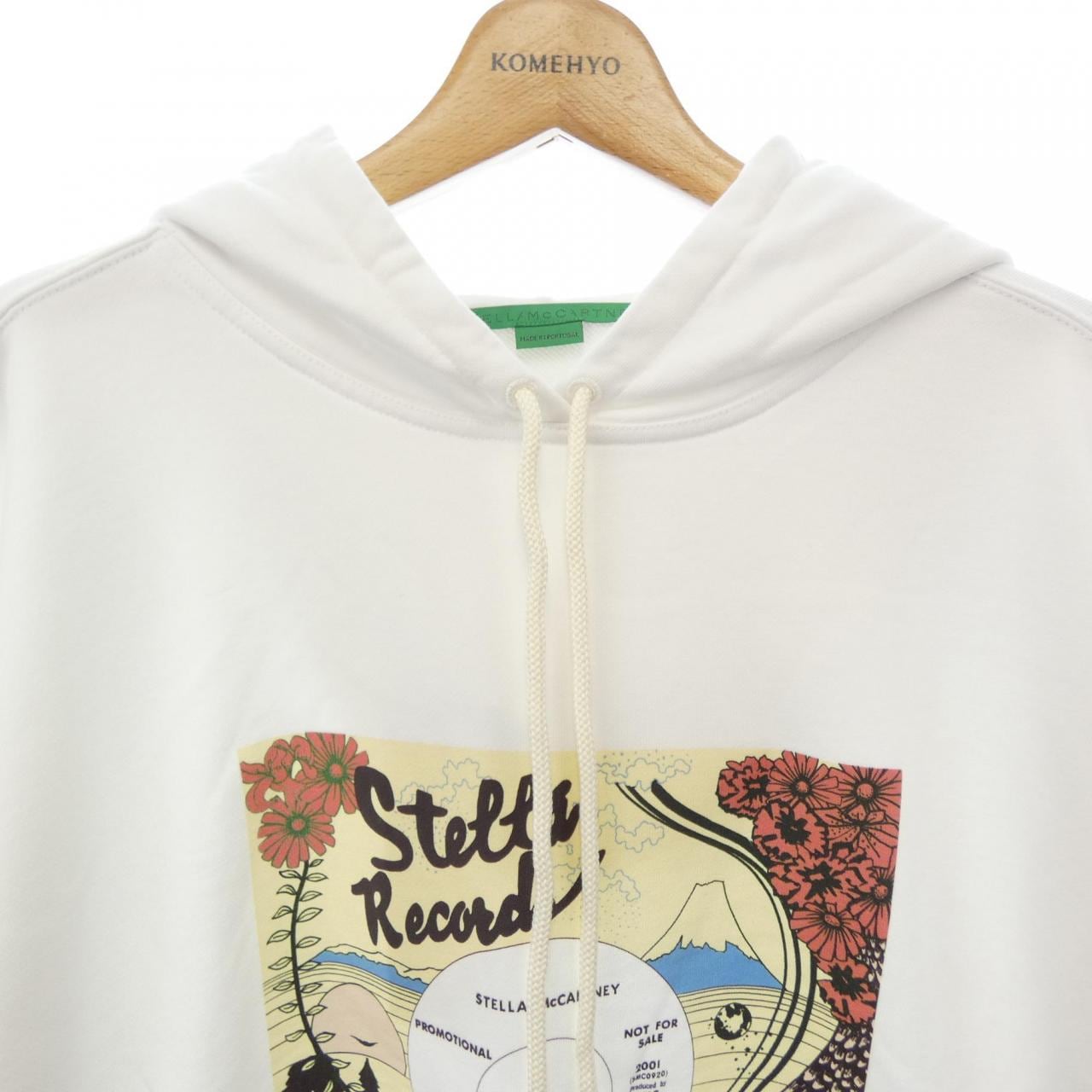 ステラマッカートニー STELLA MCCARTNEY レコードフーディ パーカー