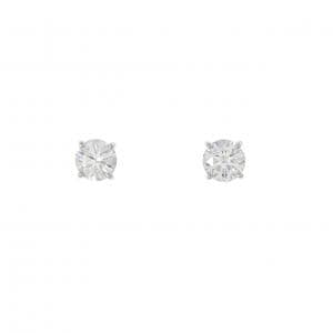 【リメイク】PT900/ST ダイヤモンド ピアス 0.514CT 0.527CT E VVS1 EXT