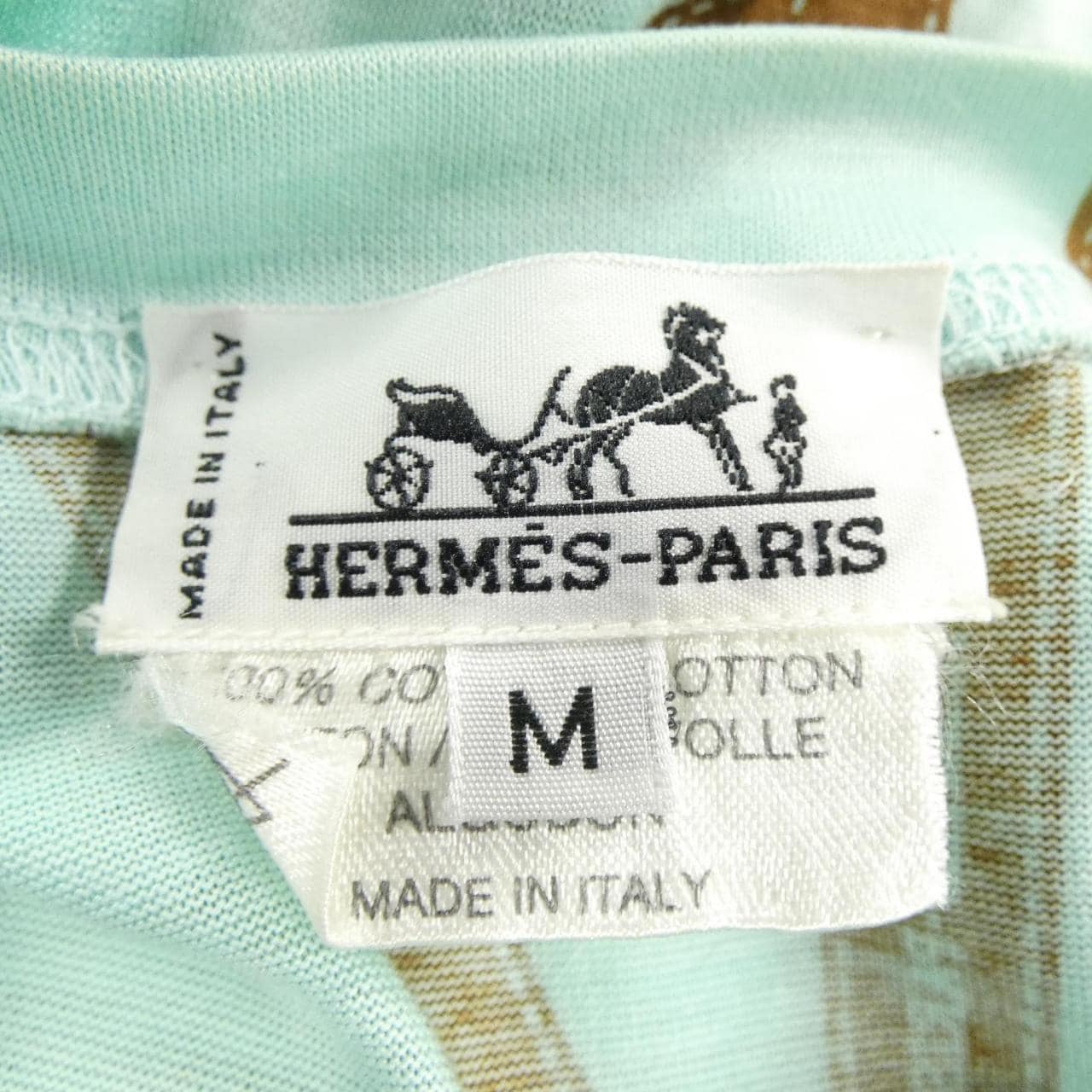 【ヴィンテージ】エルメス HERMES ボリュデュック Tシャツ