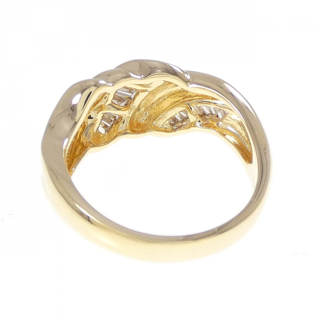 K18YG ダイヤモンド リング 0.50CT