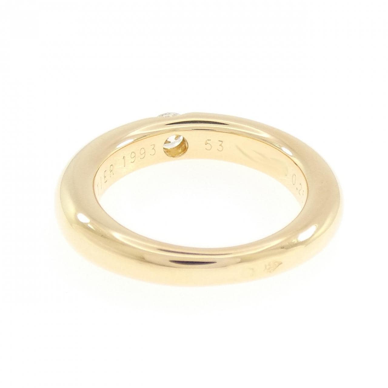 カルティエ エリプス リング 0.25CT