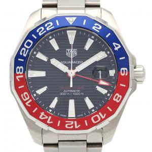 【ノーメンテナンス還元価格】タグ･ホイヤー アクアレーサーGMT･キャリバー7 WAY201F.BA0927 SS 自動巻