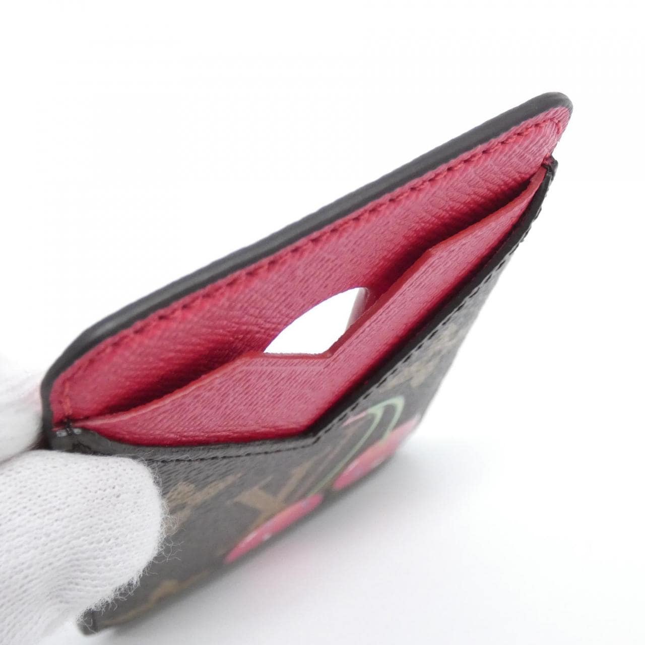 ルイヴィトン モノグラム チェリー(LV X TM) ポルト カルト マグネット M14562 カードケース